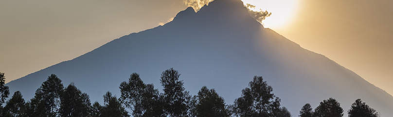 Sunrise behind Mount Mikeno, Virunga National Park, Democratic Republic of Congo (formerly Zaire), ...
© © naturepl.com / Christophe Courteau / WWF Virunga draw line træk grænsen
© © naturepl.com / Christophe Courteau / WWF